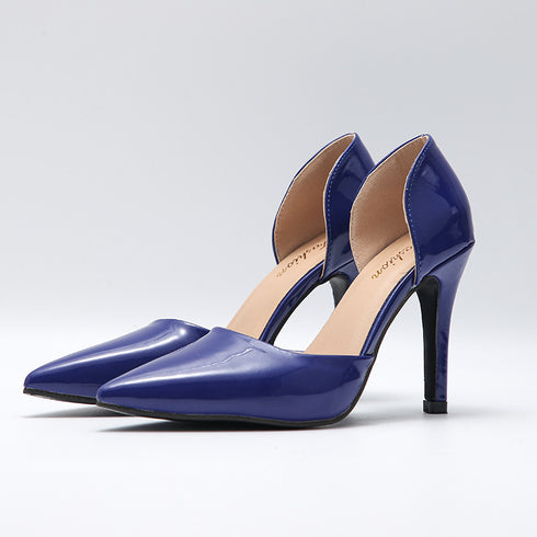 Pu Leather Summer Pumps For Women High Heeled Sandals - ROUTINE FASHION